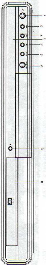 SABA DVDR 1607 X - PLACER LES PILES DANS LA TELECOMMANDE - 1