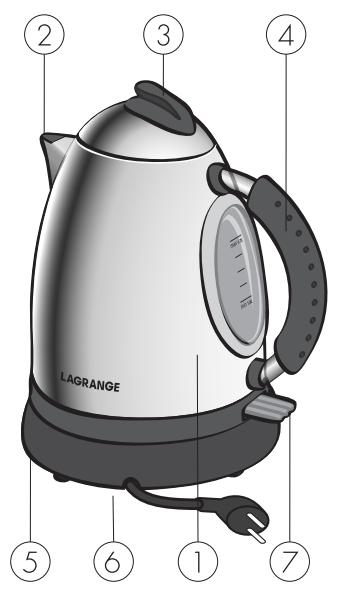 LAGRANGE BOUILLOIRE - - DESCrizIONE E CARATTERISTICHE TECNICHE - 1