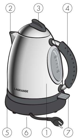 LAGRANGE BOUILLOIRE - - DESCRIPTION AND TECHNICAL CHARACTERISTICS - - 1