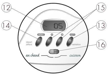 LAGRANGE CUISEUR VAPEUR LIGNE SAVEURS - - DESCRIPTION DE L'APPAREIL - - 2