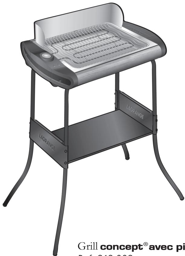 LAGRANGE GRILL CONCEPT - - DESCRIPCIÓN DEL APARATO - - 1