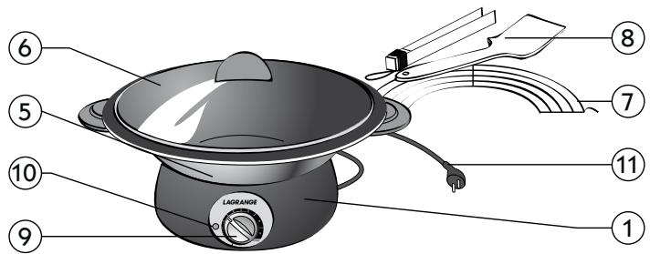 LAGRANGE WOK FONDUE - 1
