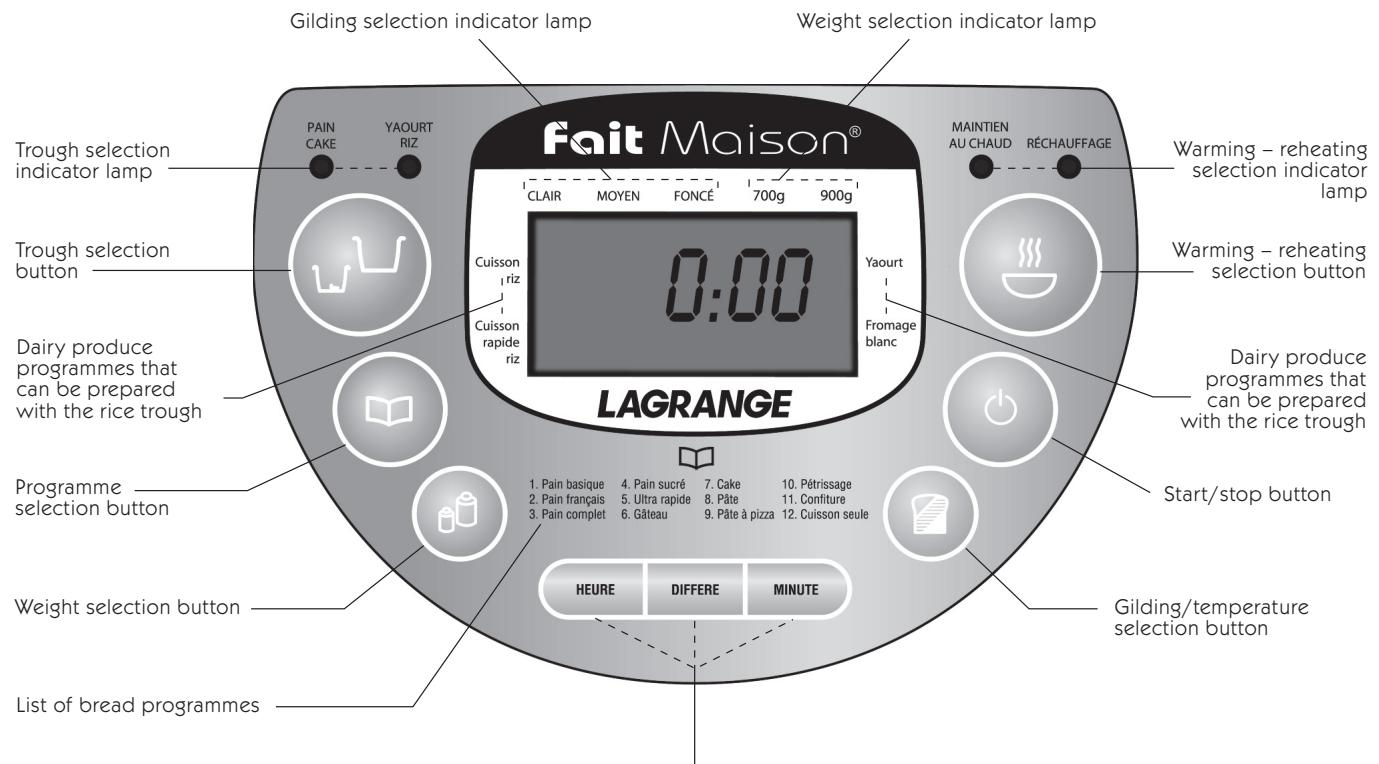 LAGRANGE FAIT MAISON - - DESCRIPTION OF THE APPLIANCE - - 1