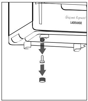 LAGRANGE GLACONS EXPRESS - Schritt 7: Beendigung der Eiswürfelbereitung - 1