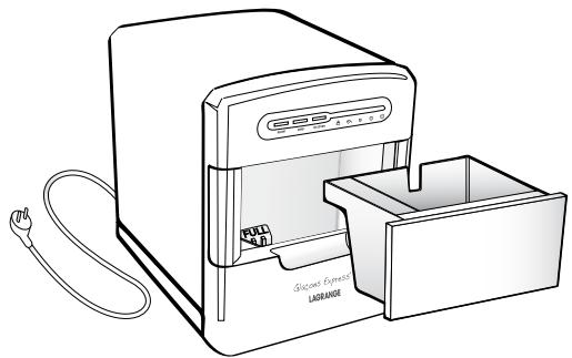 LAGRANGE GLACONS EXPRESS - Step 1: Preparing the appliance - 1