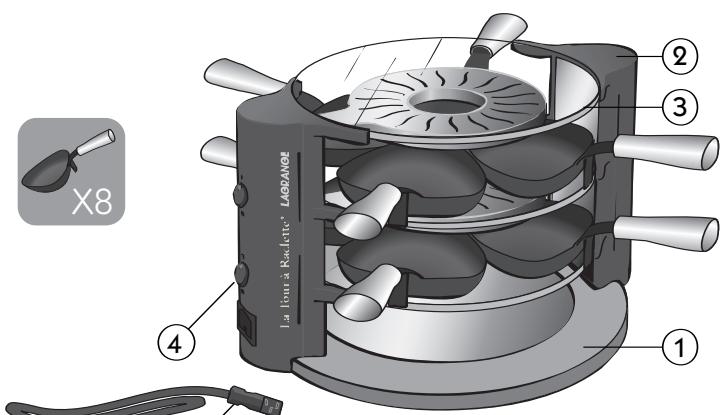 LAGRANGE LA TOUR A RACLETTE - 2