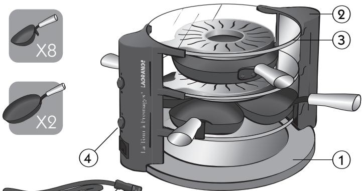 LAGRANGE LA TOUR A RACLETTE - 1