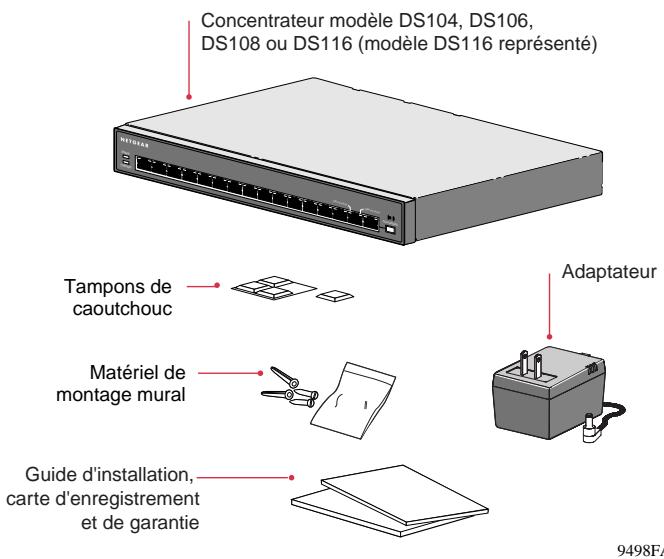 NETGEAR DS104 - Contenu - 1
