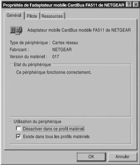 NETGEAR FA511 - TESTEZ VOTRE CONNEXION RESEAU - 3