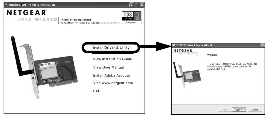 NETGEAR WPN311 - Installation du logiciel WPN311 - 1