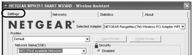NETGEAR WPN311 - Configuration de votre WPN311 et enregistrement du PROFIL - 1