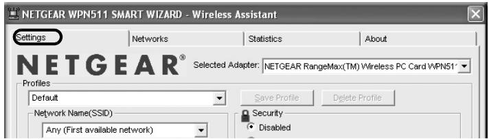 NETGEAR WPN511 - Configuration de votre WPN511 et enregistrement du PROFIL - 1
