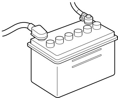 MAZDA 5 - Entretien de la batterie - 1