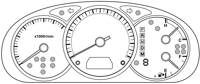 MAZDA 5 - Voyants/témoins - 1