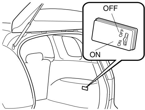 MAZDA 5 - Eclairage de compartment à bagages - 1