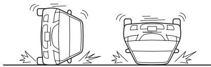 MAZDA 5 - Limits de déploiement des coussins d'air lateraux et des rideaux de sécurité gonflables - 3