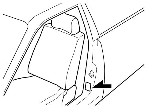 MAZDA 5 - Etiquette des normes de sécurité automobile - 1