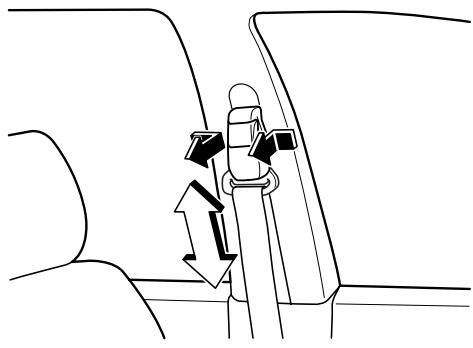 MAZDA 5 - Dispositif de réglage de baudrier - 1