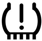 MAZDA 5 - Voyant du système de surveillance de pression des pneus - 1