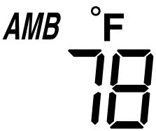 MAZDA 5 - Affichage de la température ambiente (Type entièrement automatique) - 1