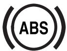 MAZDA 5 - Voyant du système d'antiblocage de frein (ABS) - 1