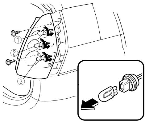 MAZDA 5 - Feux de freinage/Feux arrêté,   Clignotants arrêté, Feux de recul - 2