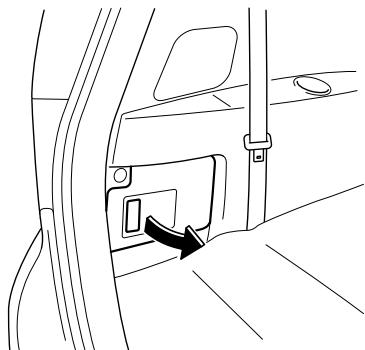 MAZDA 5 - Pour retirer le cric - 1