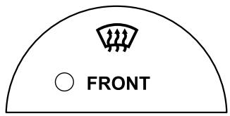 MAZDA 5 - Dégivrage et désembuage du pare-brise - 1