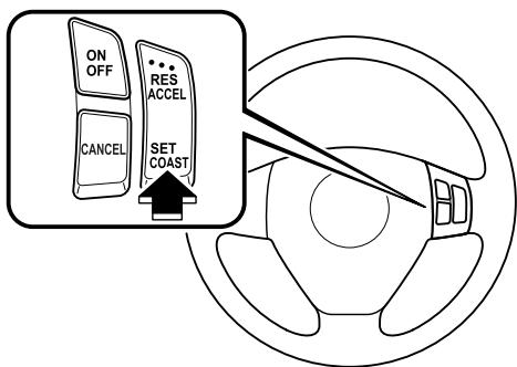 MAZDA 3 - Pour régler la vitesse - 1