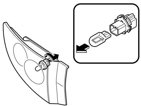 MAZDA 3 - Clignotants arrirée (5 portes) - 3