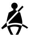 MAZDA 3 - Voyant/bip de ceintures de sécurité - 1