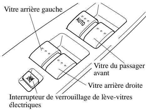 MAZDA 3 - Utilisation du lève-vitre électrique côte passager - 1
