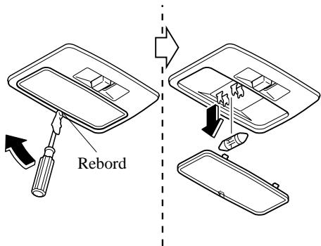 MAZDA 3 - Eclairage au pavillon (Arrière) - 1