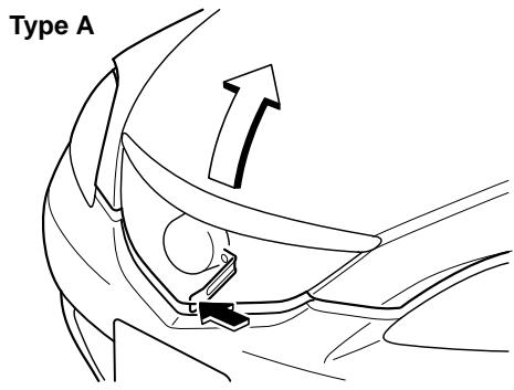 MAZDA 3 - Ouvrir le capot - 2