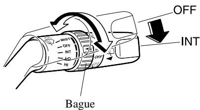 MAZDA 3 - Essuie-glace intermittent à vitesse variable* - 1