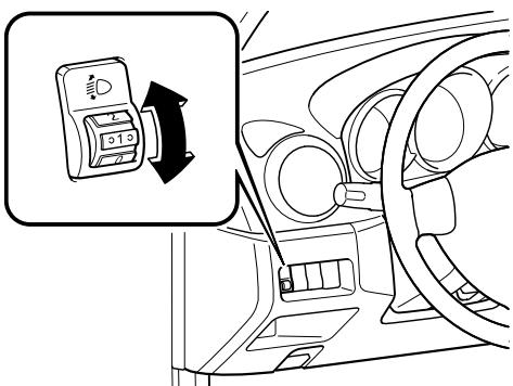 MAZDA 3 - Réglage de hauteur des phares - 1