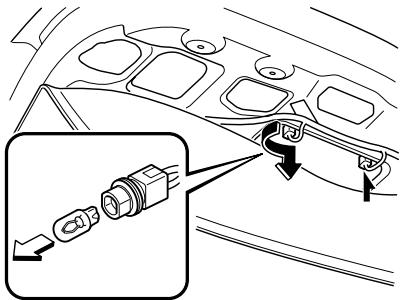 MAZDA 6 2008 - Feux de plaque d'immatriculation - 2