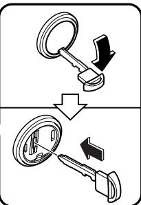 MAZDA 6 2008 - Démarrage du moteur en utilisant de la clé auxiliaire - 2