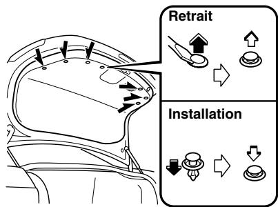 MAZDA 6 2008 - Feux de plaque d'immatriculation - 1
