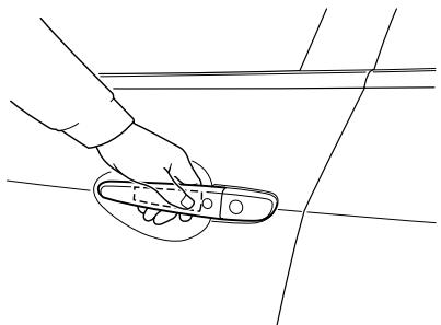 MAZDA 6 2008 - Poignée de la portière du passager avant - 1