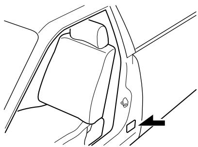 MAZDA 6 2008 - Etiquette des normes de sécurité automobile - 1