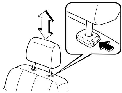 MAZDA 6 2008 - Réglage de la hauteur - 1