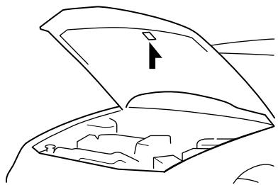 MAZDA 6 2008 - Etiquette d'informations du système antipollution du vehicule - 1