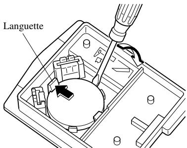 MAZDA 6 2008 - Changement de la pile de la télécommande - 3