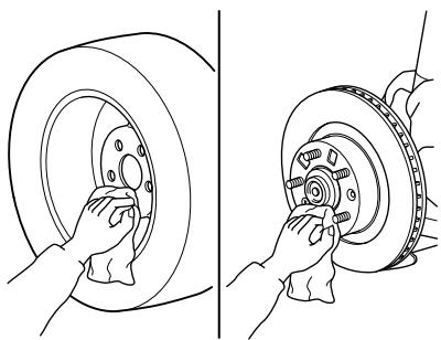 MAZDA 6 2008 - Installation de la roue de secours - 1