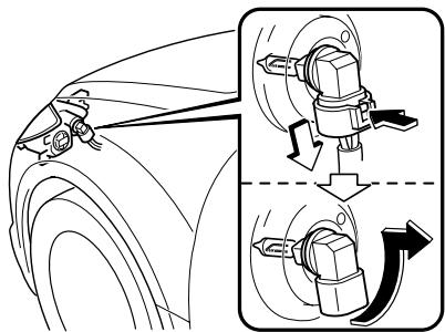 MAZDA 6 2008 - Ampoule de faux route - 2