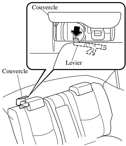 MAZDA 6 2008 - Lorsqu'il n'est pas possible d'ouvrir le couvercle du coffre - 1