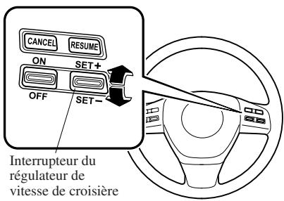 MAZDA 6 2008 - Pour augmenter la vitesse en utilisant la pédale d'accéléateur - 1