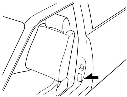 MAZDA 6 2008 - Etiquette d'informations du système antipollution du vehicule - 2