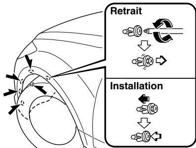 MAZDA 6 2008 - Clignotants avant/Feux de stationnement - 1
